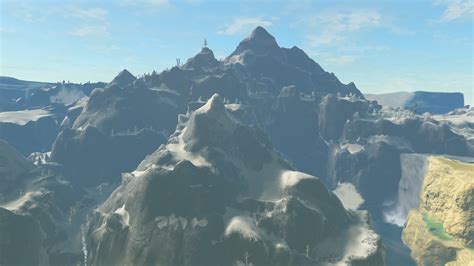 legend of zelda mountain.